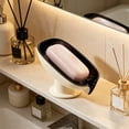 thumbnail image 4 of Draining Soap Dish, Wall Mounted Soap Rack for Bathroom Shower Self Draining, 4 of 6