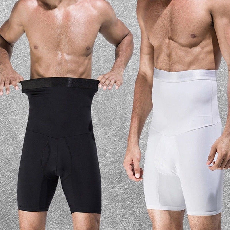 Men Slimming High Waist Body Shaper Tummy Control Panties Corset Short Underwear
