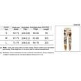 thumbnail image 5 of KOMOO Women Printed Jogger Pants Elastic Waist Drawstring Loose Sweatpants Hiphop Sport Pants Trousers with Pockets, 5 of 9