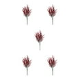 thumbnail image 2 of relayinert 2pack/lot Artificial Plant For Indoor Or Outdoor Stylish And Low Maintenance red 5Set, 2 of 6