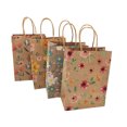 thumbnail image 2 of 12/24 bolsas de regalo de papel Kraft con asa para envolver regalos de boda, embalaje portátil, bolsa de compras, suministros para fiestas de cumpleaños, 2 of 5