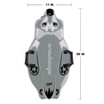 thumbnail image 2 of Snowboogie Wham-O Animal Sled 36" (WOLF) | Single Rider Snow Foam Sleds | PE Foam Core Sled with Soft Handles | Slick Bottom for Speed & Control | Snow Sledding for Adults & Children |, 2 of 7