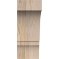 thumbnail image 2 of Ekena Millwork 5 1/2"W x 10"D x 14"H Balboa Smooth Knee Brace, Douglas Fir, 2 of 13