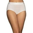 thumbnail image 4 of 3 Pairs Vanity Fair Women's Beyond Comfort Brief Modal 13251, Size 8, White, 4 of 9