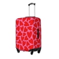 thumbnail image 2 of Bixox Washable Red Love Heart Printed Luggage Cover, Fashion Suitcase Protector Fits for Large luggage, 2 of 8