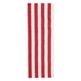thumbnail image 1 of Uxcell 45 x 17" Beach Chair Replacement Fabric Oxford for Patio Beach, Red, White, 1 of 1