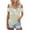 Khaki, variant on Womens Tops Short Sleeve Women Summer T-Shirt Cold Shoulder Pullover Blouse V-Neck Short Sleeve Solid