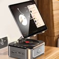 thumbnail image 3 of Justharion Rotating Tablet Stand Speaker Three In One Integration Home Desk Compatibility Hand Companion Stand, 3 of 6