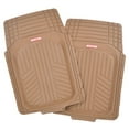 Motor Trend Deep Dish Rubber Floor Mats for Car SUV TRUCK Van, All