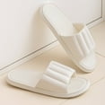 thumbnail image 2 of Slippers for Women,Men And Women Shoes Indoor And Outdoor Home Slippers Fashion Cartoon Lightweight Sandals,Womens Slippers,White,7, 2 of 5
