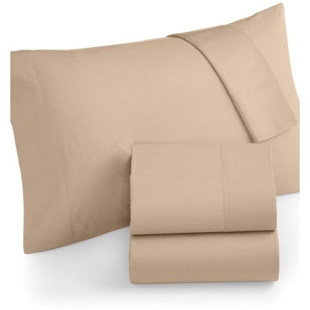 UPC 766370760707 product image for Martha Stewart Collection 220 Thread Count Solid Twin Sheet Set Taupe | upcitemdb.com