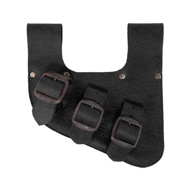 Vaina medieval de rana Hugo para cosplay Negro