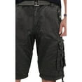 thumbnail image 3 of X RAY JEANS Men's 12.5" Inseam Cargo Shorts, Charcoal, 30, 3 of 6