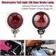 thumbnail image 2 of Moto de parada de freno de luz trasera trasera Led para Bobber Chopper Cafe negro Afortunado Sencillez, 2 of 5