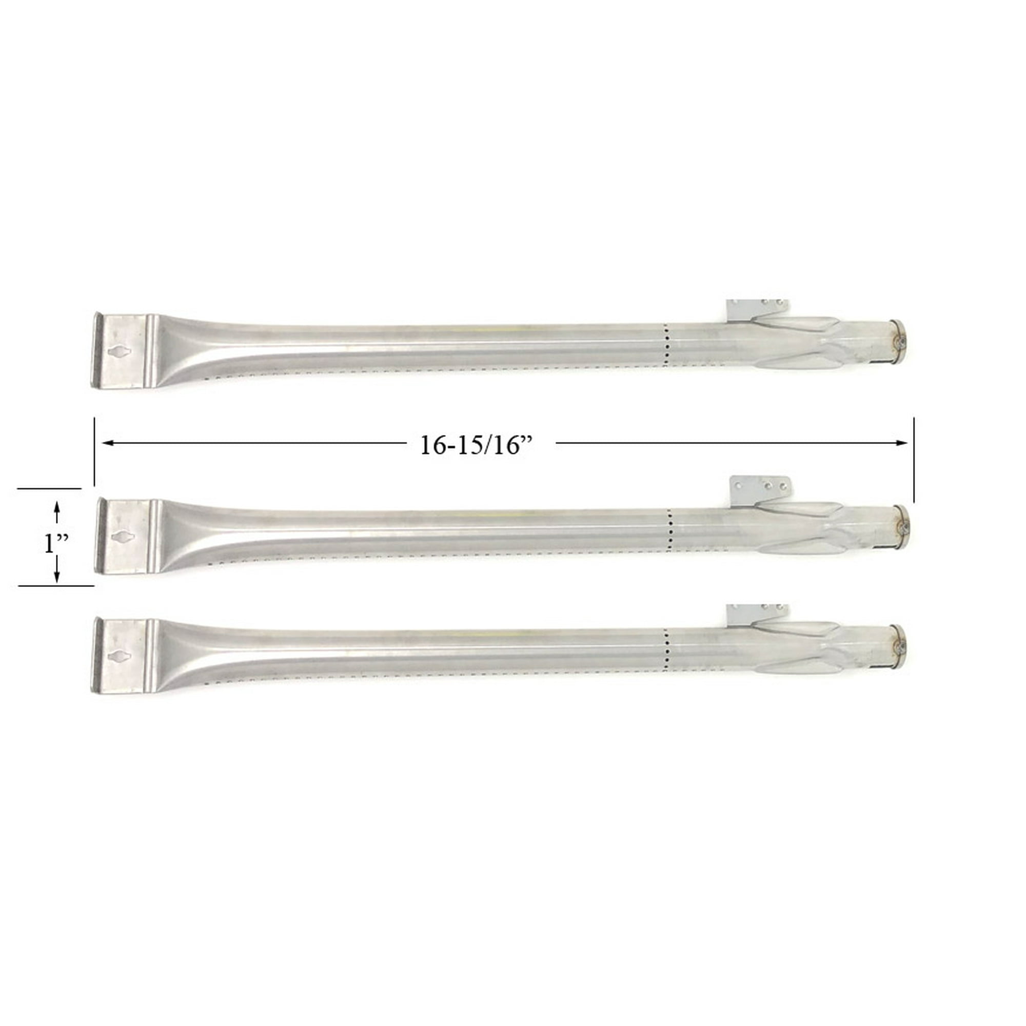Replacement STAINLESS STEEL BURNER For BGE530BSP, DYNA-GLO DGE486BNP,  DGE486BNP-D, HOME DEPOT BGE530BSP, SAMS BGE530BSP Gas Models, 3-Pack |  Walmart Canada