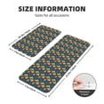 thumbnail image 2 of Honeii Blue Floral Print Kitchen Mat [2 PCS] for Floor, Waterproof Non-Slip Rugs, Kitchen Decor,Standing Mat for Floor,Office, Sink, Laundry, 2 of 6
