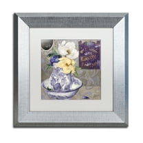 Trademark Fine Art 'Tableaux II' Silver Framed Art by Color Bakery