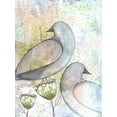 thumbnail image 2 of Ogren, Sarah 25x32 White Modern Wood Framed Museum Art Print Titled - Two Birds, 2 of 4