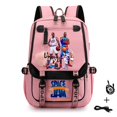 thumbnail image 3 of space jam23New Oxford Cloth Children's Cartoon Three-Dimensional Printing Baglogo 12, 3 of 4