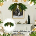 thumbnail image 6 of Artificial Christmas Vines, 50cm Decorative Vines Suitable for Mirrors and Picture Frame Lamps for Holiday Home Decors, 6 of 7
