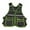 green, variant on Kuntesetty Electrician Tool Vest Portable Work Vest for Home DIY Carpenter Camping Gear coffee
