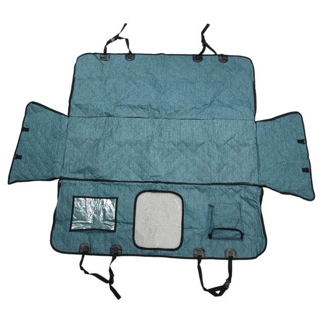 Unique Bargains 1 Pc Durable Car Seat Cover for Pet Thickened Waterproof Blue
