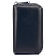 thumbnail image 3 of Tarjetero RFID FloreceBien Cartera de cuero genuino para tarjetas de crédito con cremallera, 3 of 5