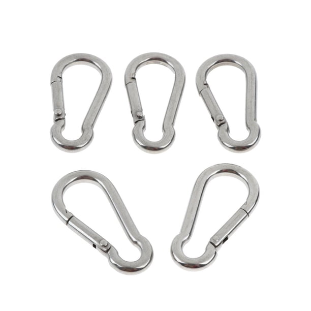 Enganche Munter de acero inoxidable Macarena 5 piezas en Forma de pera para alpino montañismo 1 304-4mm Forma de pera HMS Mosquetón