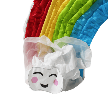 Party Piñatas, Rainbow With Clouds Pinata Party Game