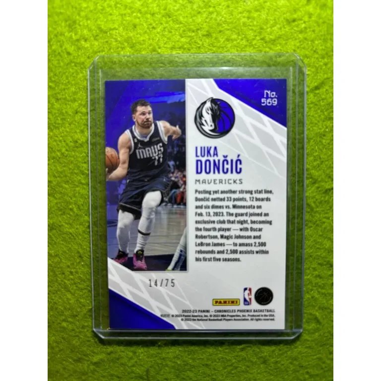 Luka Doncic ORANGE PRIZM #/75 SP MAVERICKS REFRACTOR CARD Luka Doncic ORANGE PRIZM #/75 SP MAVERICKS REFRACTOR CARD