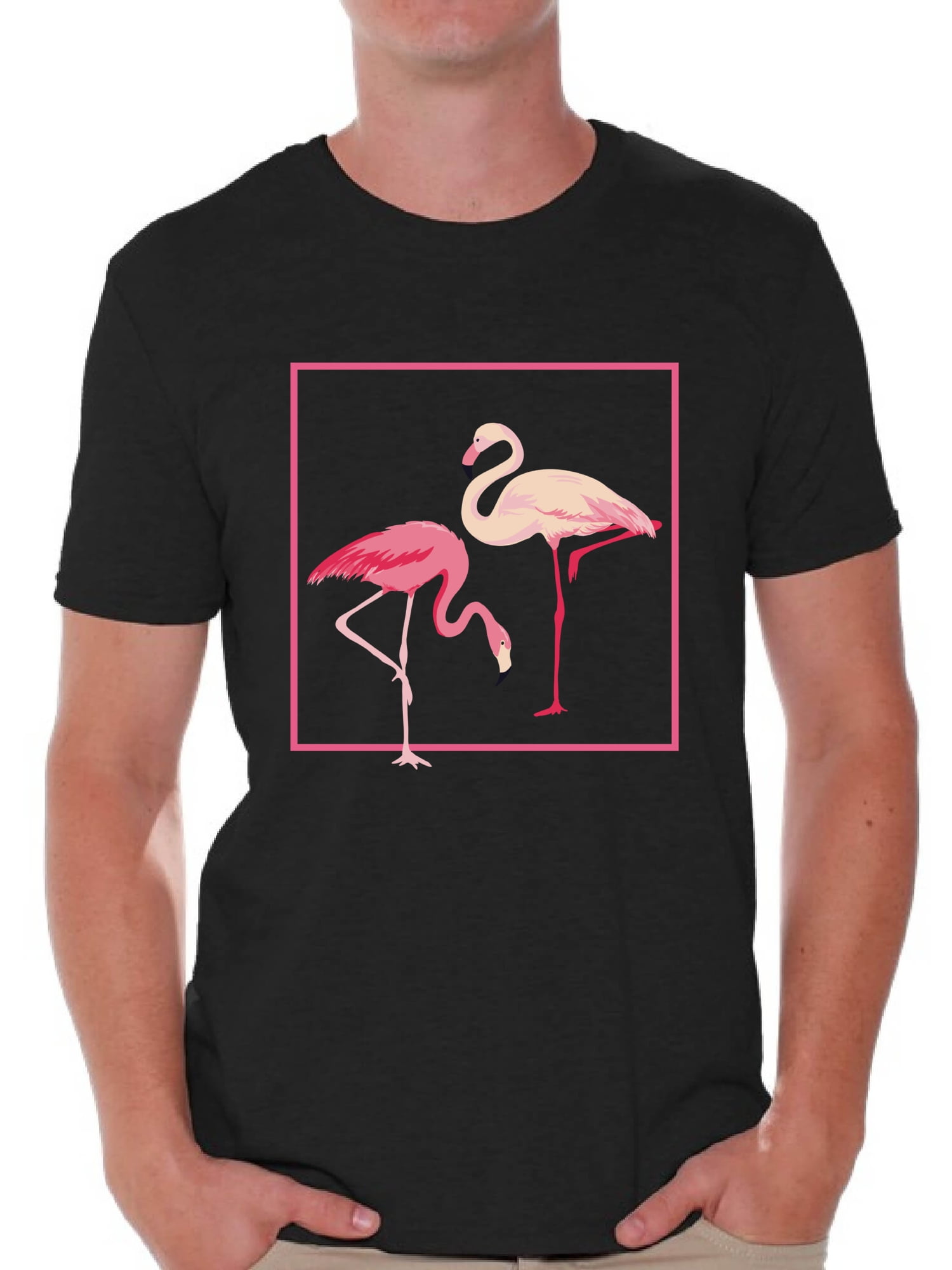 Awkward Styles Flamingo Love Tshirt for Men Vintage Flamingo Shirt ...