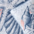 thumbnail image 2 of Caribbean Joe  Coastal 3PC Quilt Set Coral Turtle - King, 2 of 5