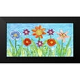 thumbnail image 2 of Smith, Kaeli 18x11 Black Modern Framed Museum Art Print Titled - Flower Play I, 2 of 5