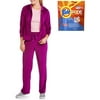 NYC Alliance Women's Velour Tracksuit Set with Hoodie Plus Tide Pods, Value Bundle