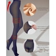 thumbnail image 4 of Mallas Termicas Gruesas para Mujer Leggings Afelpados Ropa Invierno LOLE, 4 of 5