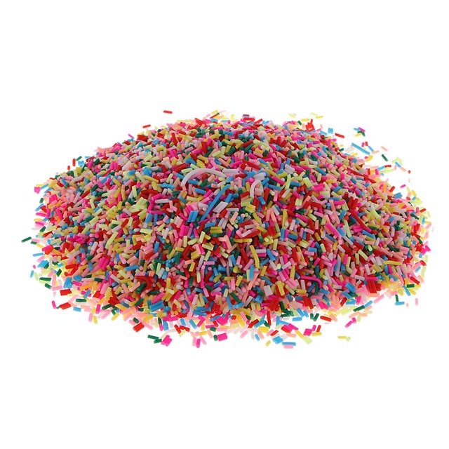100 / 25g artesanías de de arcil polimérica para joyería, accesorio para el cabello, bricoje, decoraciones para computadora por mini BLESIY Perlas de arcilla polimérica