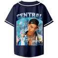 thumbnail image 3 of Central Cee Baseball Jersey graphic t shirts Hip Hop T Shirts Fashion Streetwear Summer, 3 of 4
