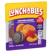 Lunchables Chicken Dunks with Chocolate Creme Cookies, 4 oz Pack