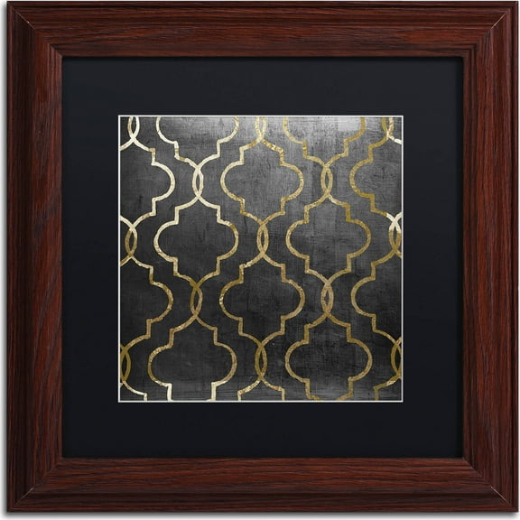 Trademark Fine Art "Paris Apartment III" Canvas Art by Color Bakery, Black Matte, Wood Frame