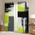 thumbnail image 2 of Manfei Western Artwork Black Out Curtains for Adult, Vintage Oil Printing Curtains Pack of 2 (42x63 Each), Green Grey Watercolor Bedroom Curtains, Window Curtains Room Decor, 2 of 6