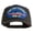Charcoal, variant on USS Oklahoma BB 37 Blue Patched Solid Cotton Twill 5 panel Mesh Back Cap - Black OSFM