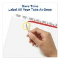 thumbnail image 3 of Avery Print and Apply Index Maker Clear Label Dividers, Big Tab, 8-Tab, 11 x 8.5, White, 5 Sets, 3 of 3
