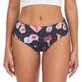 thumbnail image 1 of Fotbe Breast Cancer Awareness1 Calzones Estampados para Mujer – Ropa Interior de Algodón, Cómoda, Suave y Elástica-Large, 1 of 6