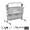 Mid Grey, variant on Electric Baby Crib Rocking Baby Bed with Remote Control Bed-Sharing Baby Cradles and Bassinets with Bluetooth Music Speaker,Khaki