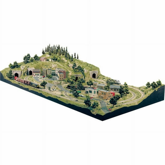 ST1483 Grand Valley Layout HO Multi-Colored