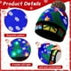 thumbnail image 4 of Gorro de Navidad con luz LED intermitente, gorro de punto creativo, muñeco de nieve, Color cálido, regalo de Navidad, invierno, novedad de 2024, 4 of 4