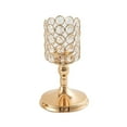 thumbnail image 1 of Candelero Mosaico Gloria Decoración de Cristal y Hierro Oro, 1 of 9