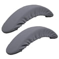 thumbnail image 5 of 2 Pieces Soft Chair Arm Covers, Durable Washable Office Chair Armrest Covers And Pads , Gray, 5 of 7