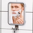 thumbnail image 2 of Espejo Antivaho Para Baño, Espejo Antivaho Sin Perforaciones, Espejo Antivaho Para Baño Montado En La Pared Con Gancho Colgante Para Baño De Hotel Y Hogar Yuarrent HA027866-02, 2 of 7