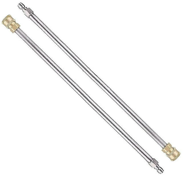 2 Pack Pressure Washer Extension Cord, 17 Cleaning Tools Replacement Lance with 1/4 Quick Connect for Pressure Washer, Gun, Cleaning Machine
